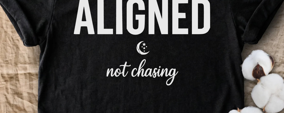 Aligned Not Chasing Tee