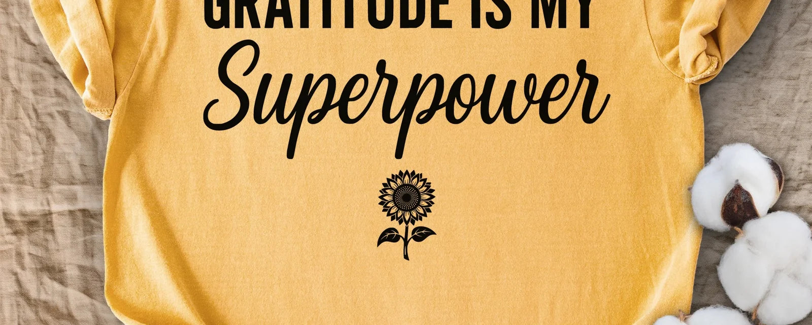 Gratitude Is My Superpower Tee