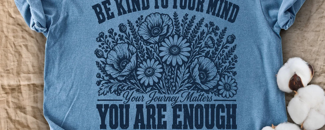 Be Kind To Your Mind You Are Enough Tee