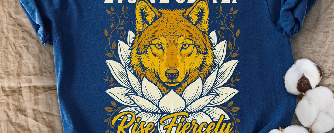 Evolve Gently Rise Fiercely Tee