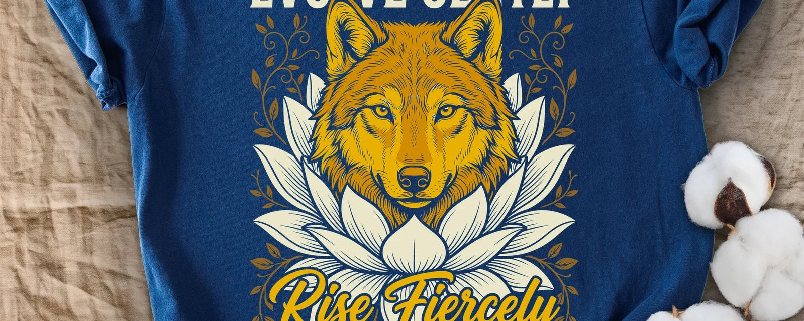 Evolve Gently Rise Fiercely Tee