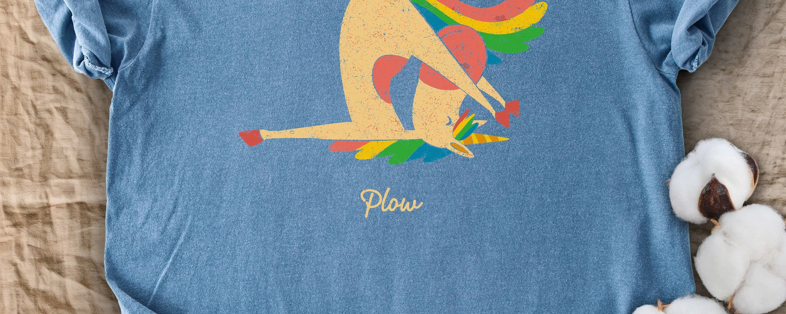 Yoga Unicorn Plow Pose Tee