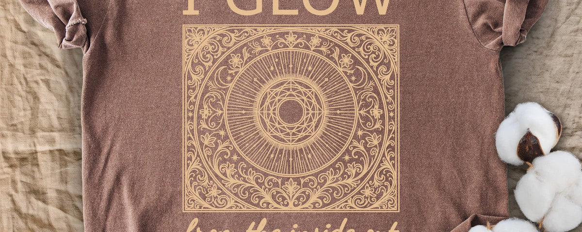 I Glow From the Inside Out Comfort Colors T-Shirt