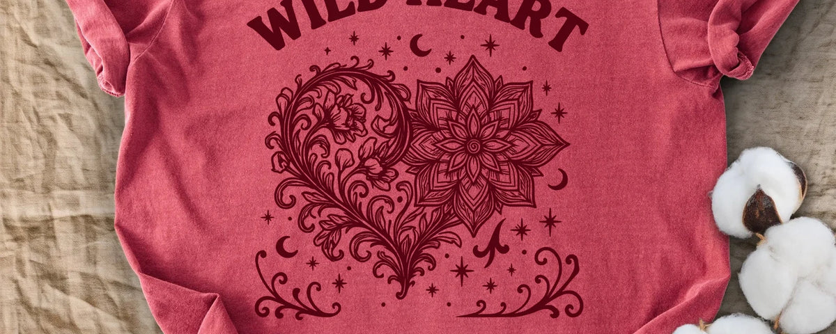 Wild Heart Soft Spirit Comfort Colors T-Shirt