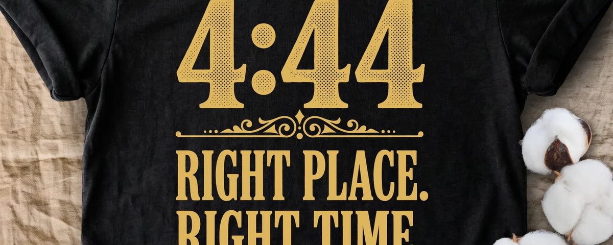 444 Right Place Right Time Comfort Colors T-Shirt