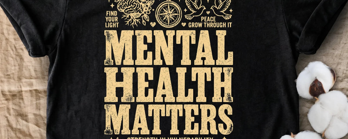 Mental Health Matters Tattoo Flash Comfort Colors T-Shirt