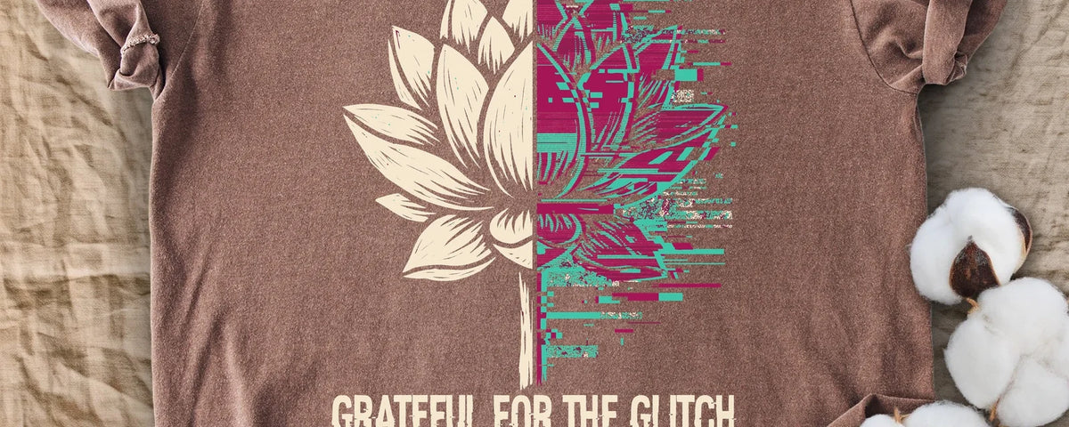 Grateful for the Glitch Comfort Colors T-Shirt