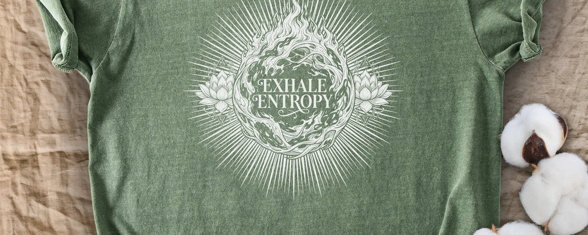 Exhale Entropy Comfort Colors T-Shirt