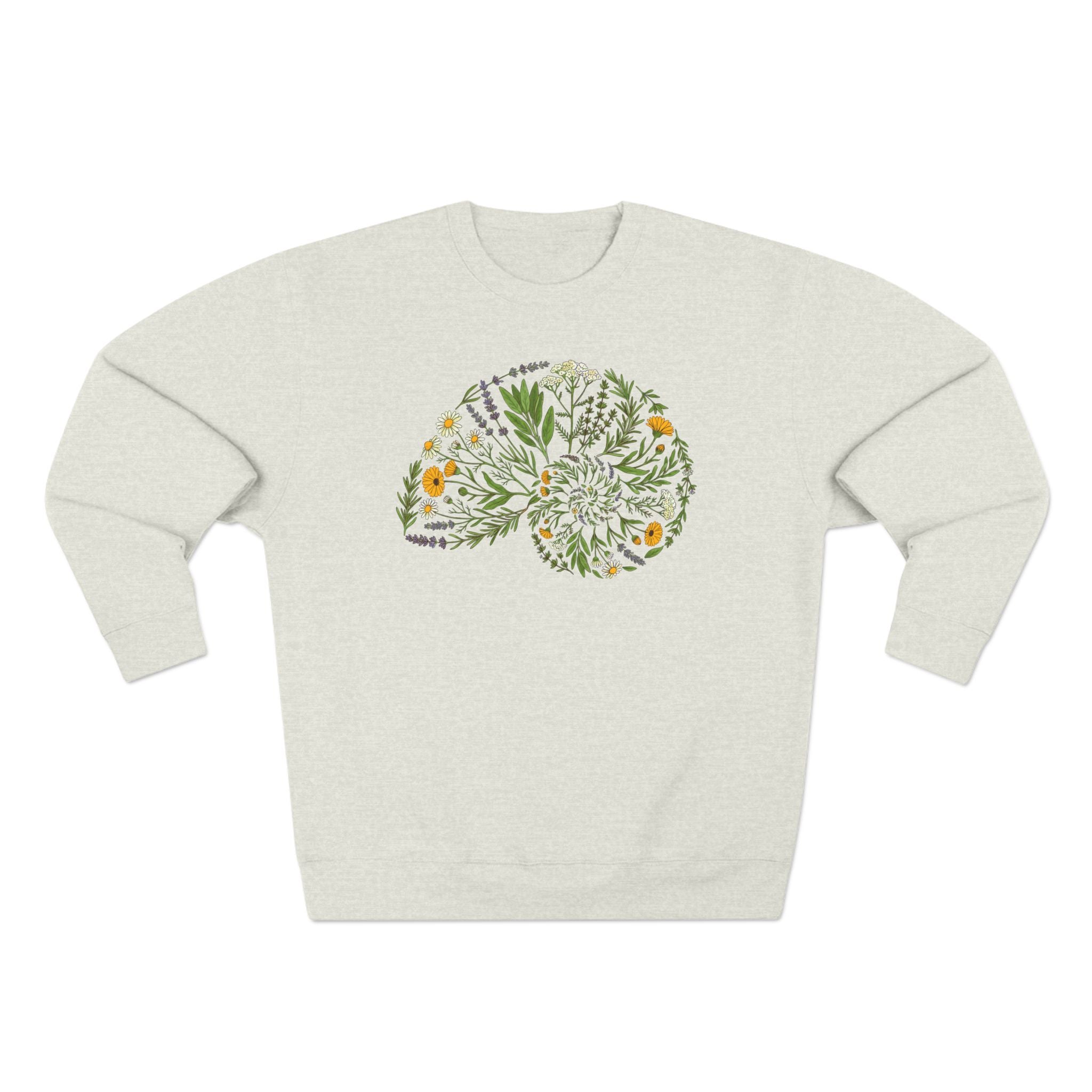 Sacred Botanicals Spiral Premium Unisex Sweatshirt