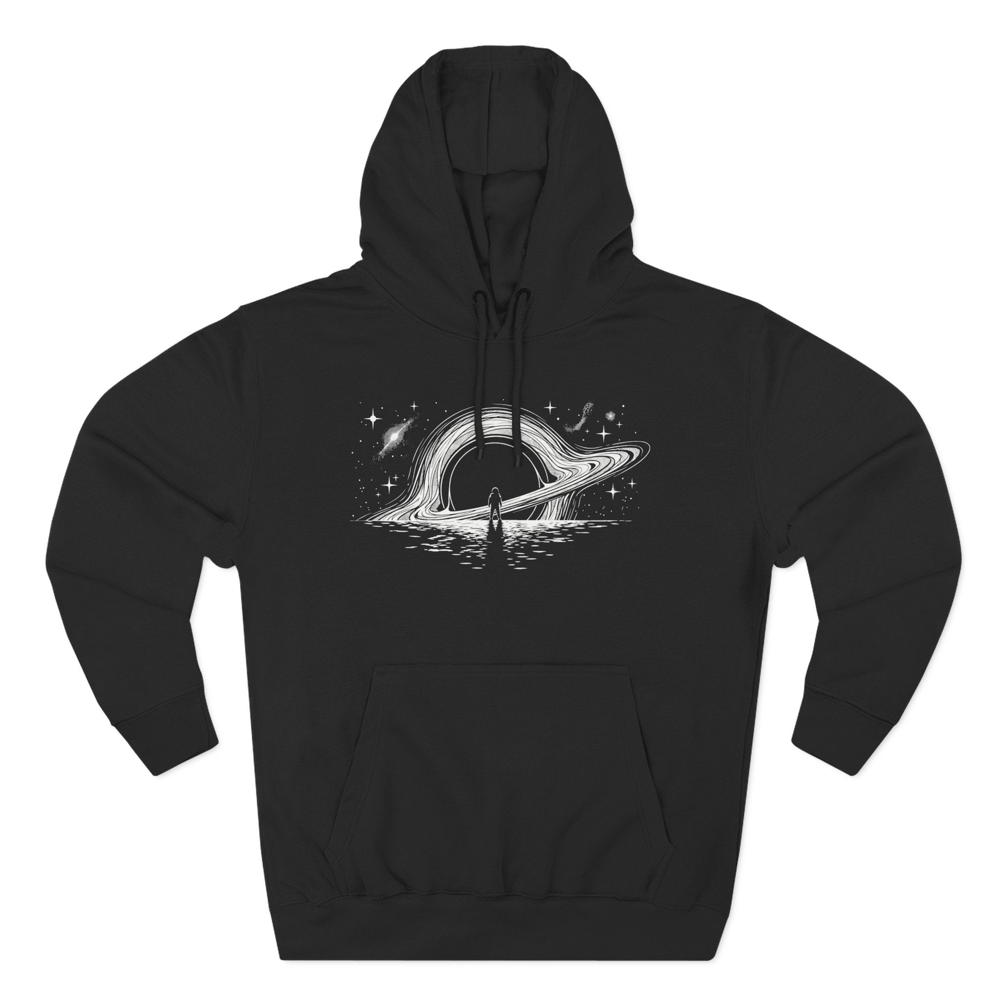 Cosmic Void Reflection Premium Unisex Hoodie