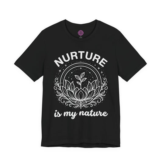 Nurture Is My Nature Lotus Premium Unisex T-Shirt