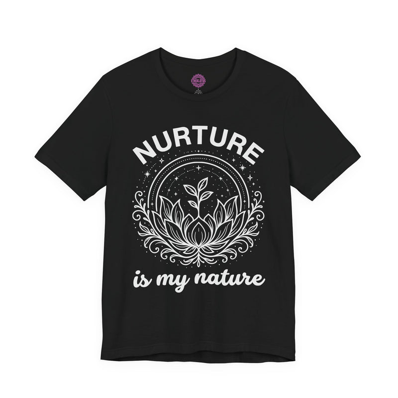 Nurture Is My Nature Lotus Premium Unisex T-Shirt