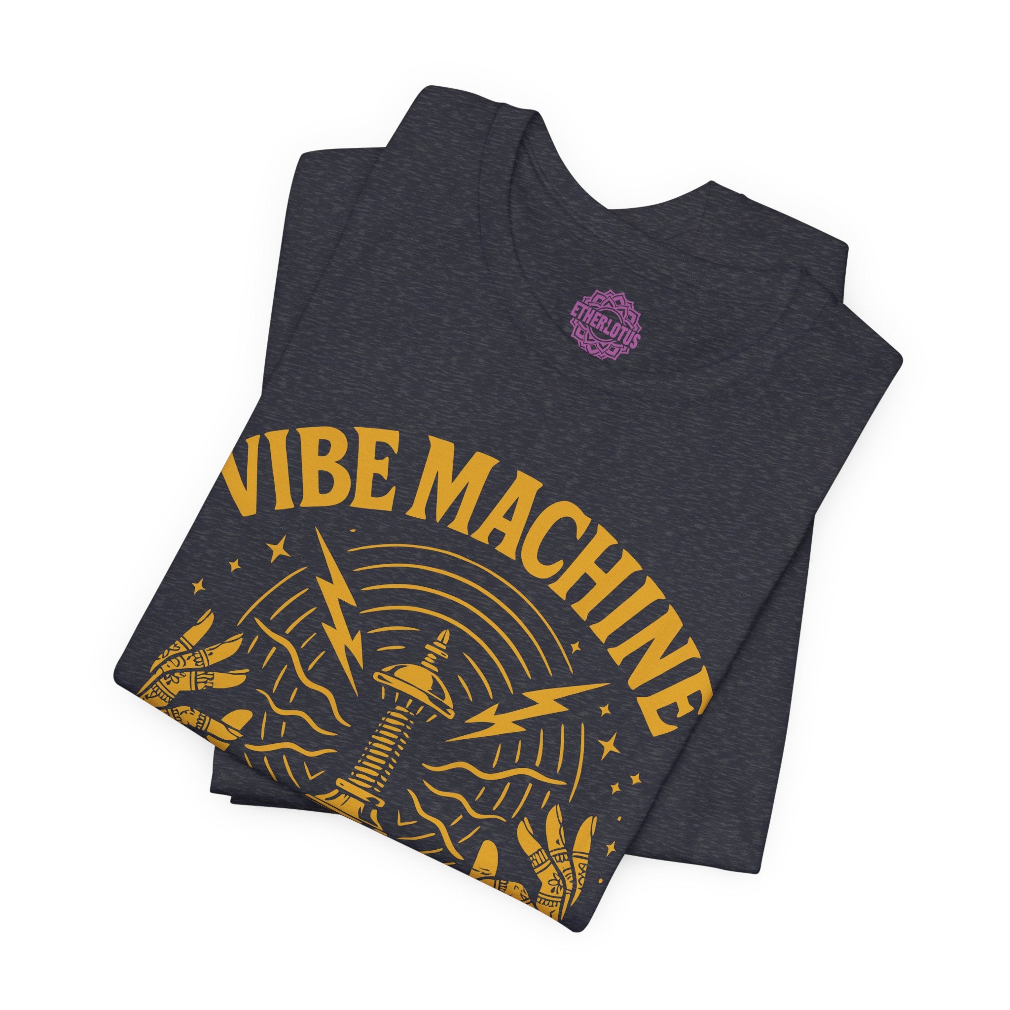 Vibe Machine Energy Frequency Premium Unisex T-Shirt
