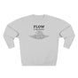 Flow Is My Mantra Om & Waves Premium Unisex Sweatshirt