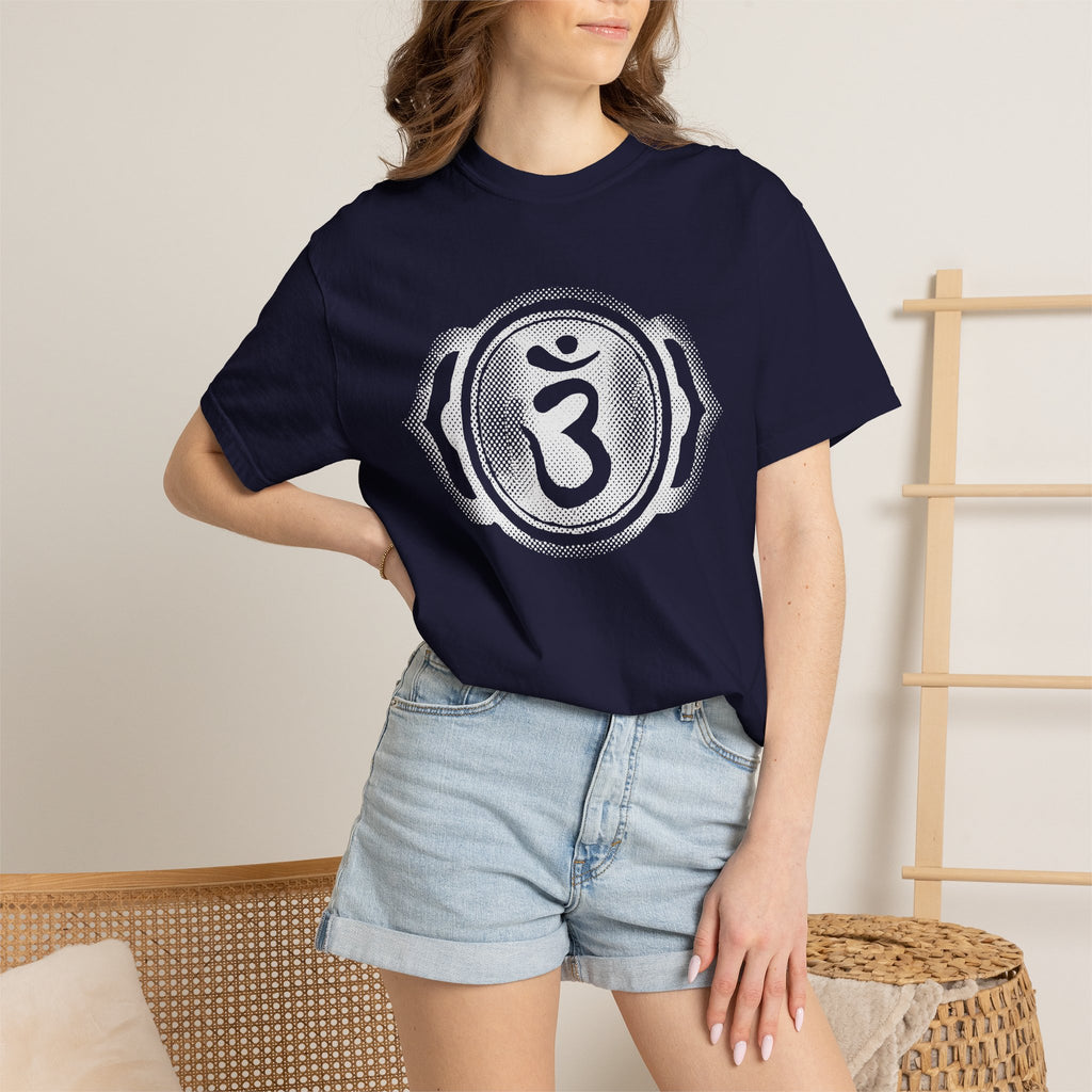 Om Ajna Third Eye Chakra Symbol Sacred Geometry Comfort Colors® Unisex T-Shirt