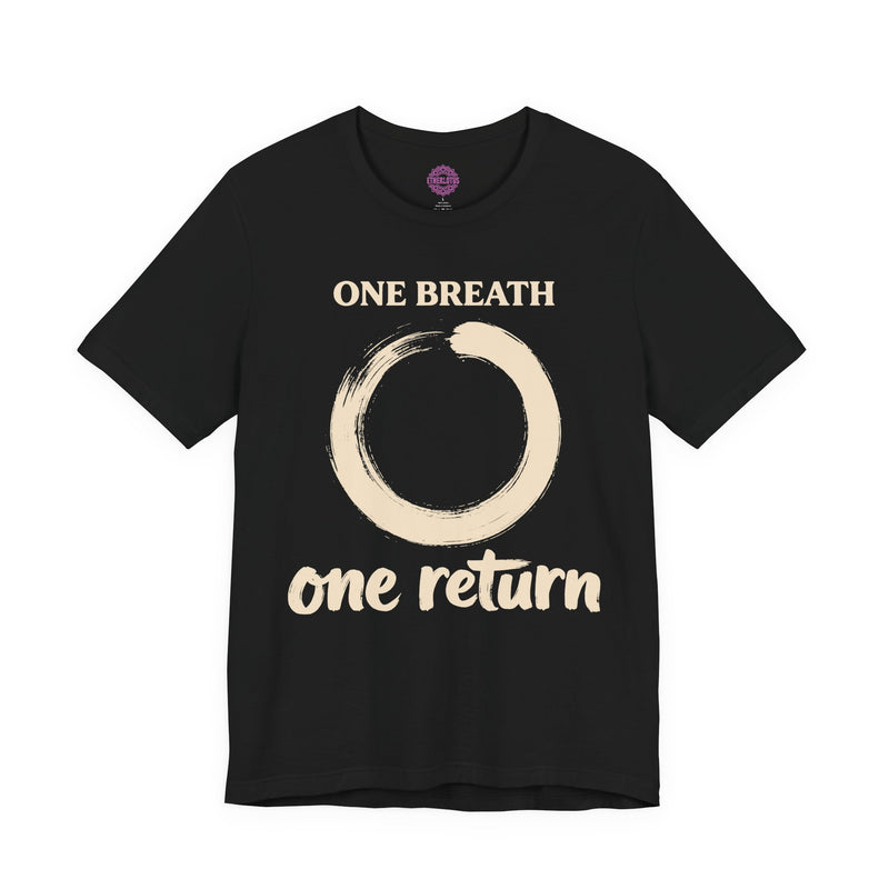 One Breath One Return Enso Circle Premium Unisex T-Shirt