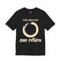 One Breath One Return Enso Circle Premium Unisex T-Shirt