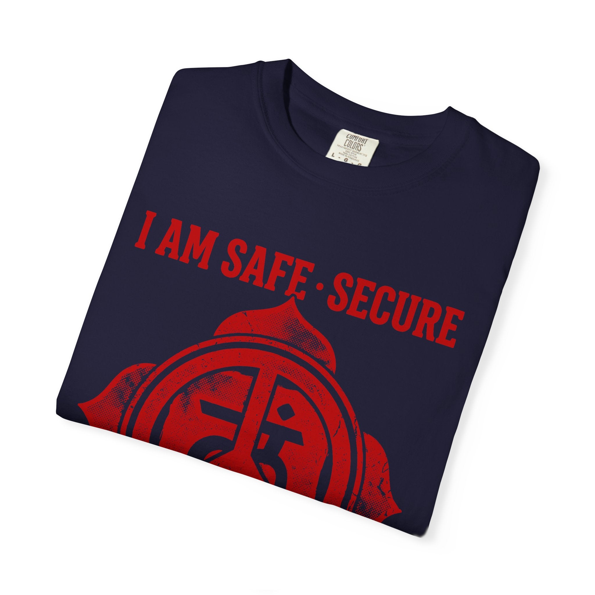 I Am Safe Secure and at Peace Root Chakra Comfort Colors® Unisex T-Shirt