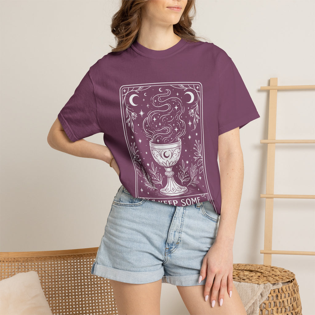 I Keep Some For Me Cosmic Chalice Comfort Colors® Unisex T-Shirt