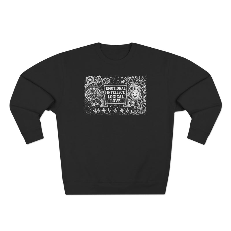 Emotional Intellect Logical Love Premium Unisex Sweatshirt