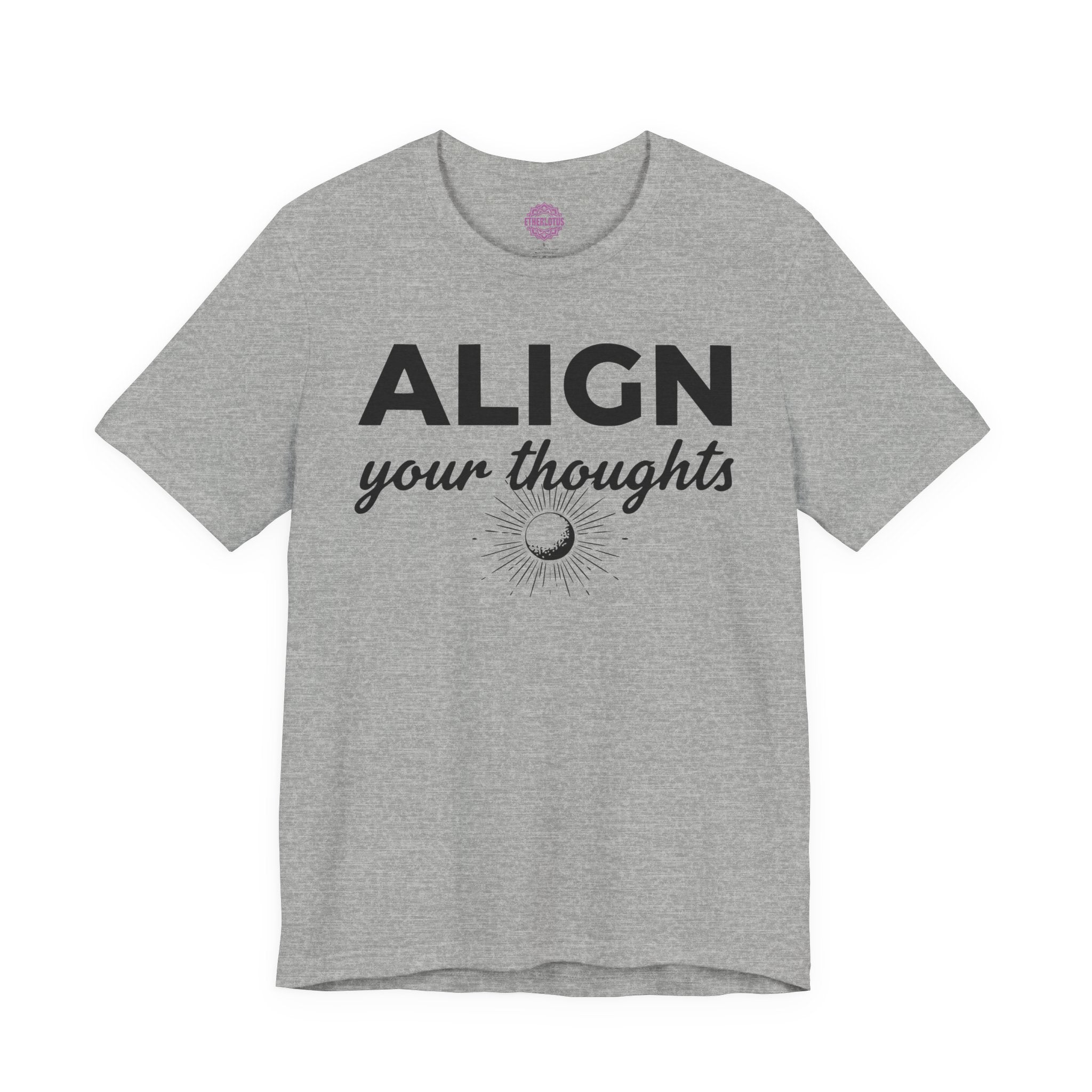 Align Your Thoughts Radiant Mindset Premium Unisex T-Shirt