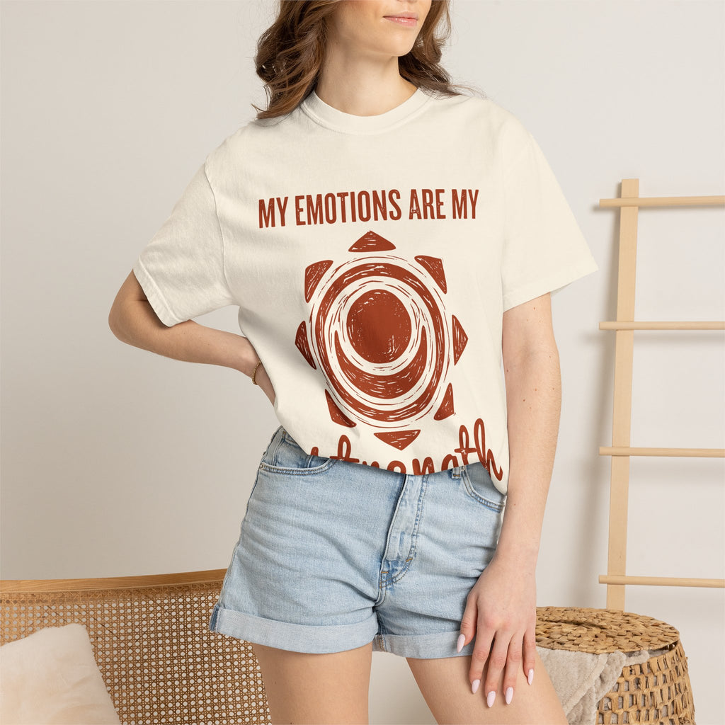 My Emotions Are My Strength Sacral Chakra Comfort Colors® Unisex T-Shirt
