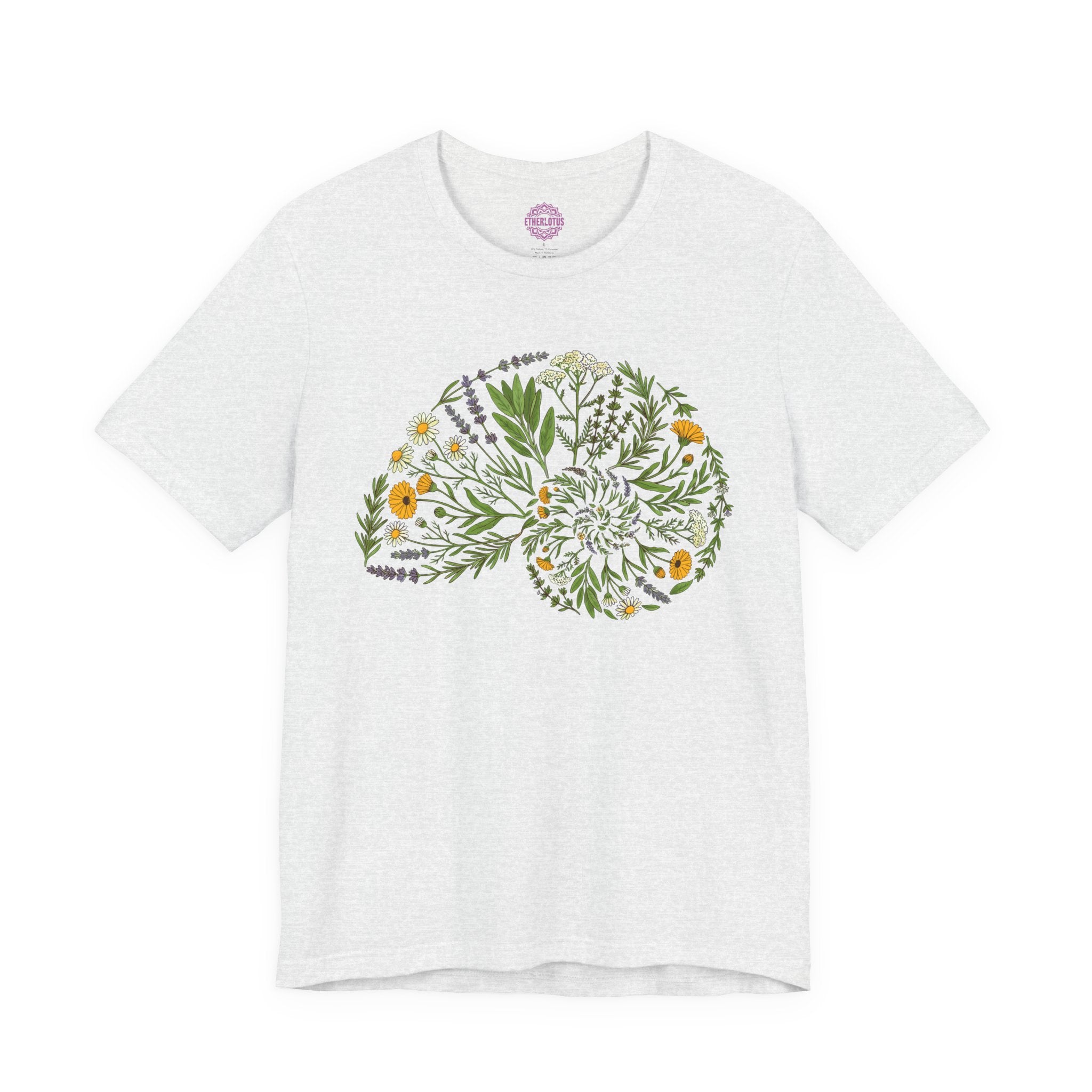 Sacred Botanicals Spiral Premium Unisex T-Shirt