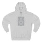 Sacred Circuit Hamsa Divine Protection Premium Unisex Hoodie