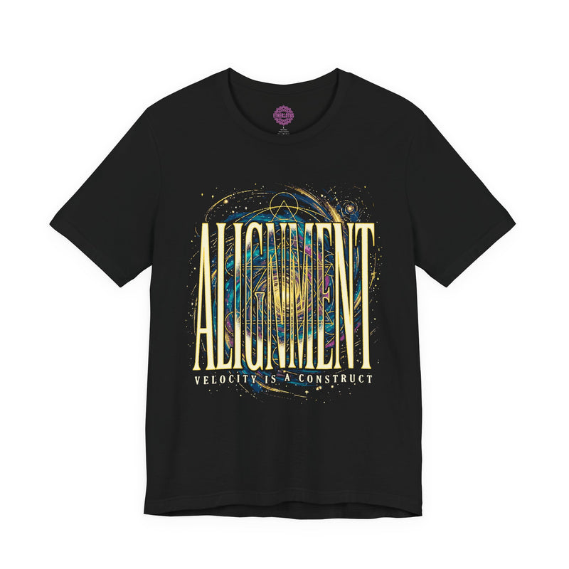 Cosmic Alignment Velocity Is A Construct Premium Unisex T-Shirt