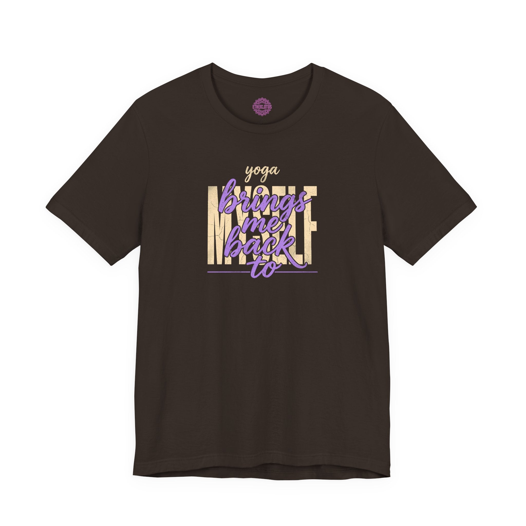 Yoga Brings Me Back to Myself Premium Unisex T-Shirt