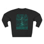 Return to Source Sacred Nature Grounding Premium Unisex Sweatshirt