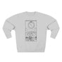 The Moon Unseen Tides Tarot Premium Unisex Sweatshirt