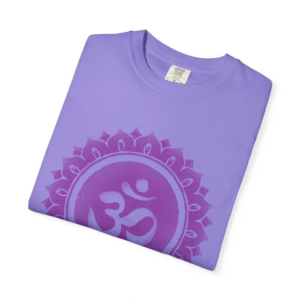 Om Sahasrara Crown Chakra Symbol Sacred Geometry Comfort Colors® Unisex T-Shirt