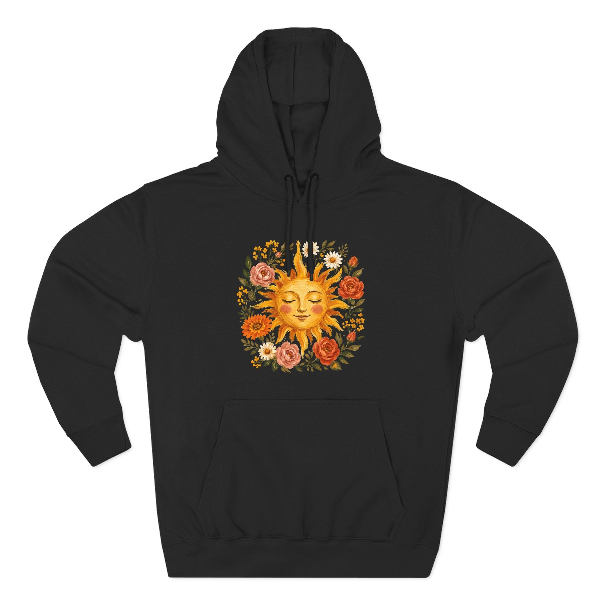 Sacred Blooming Sun Premium Unisex Hoodie