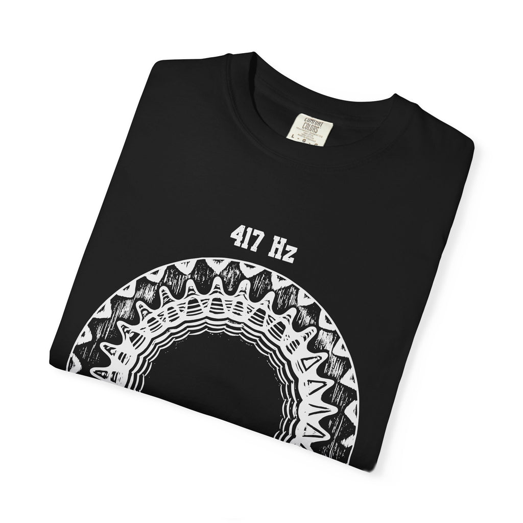 417 Hz Solfeggio Frequency Cymatics Sound Wellness Comfort Colors® Unisex T-Shirt