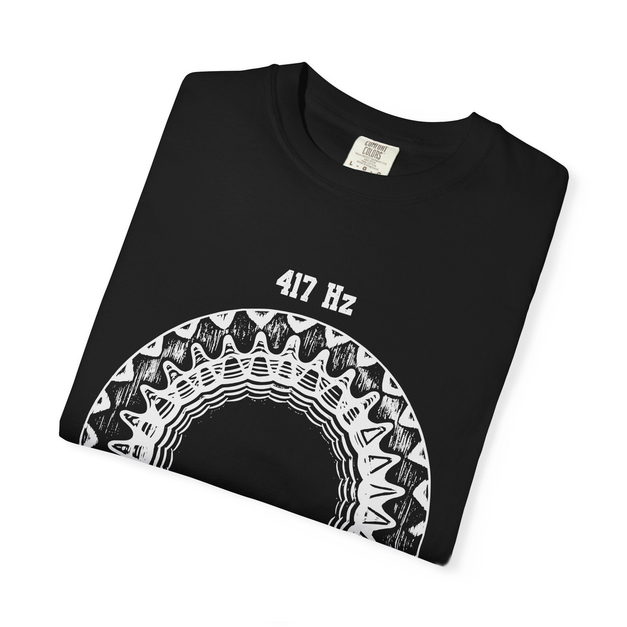 417 Hz Solfeggio Frequency Cymatics Sound Wellness Comfort Colors® Unisex T-Shirt