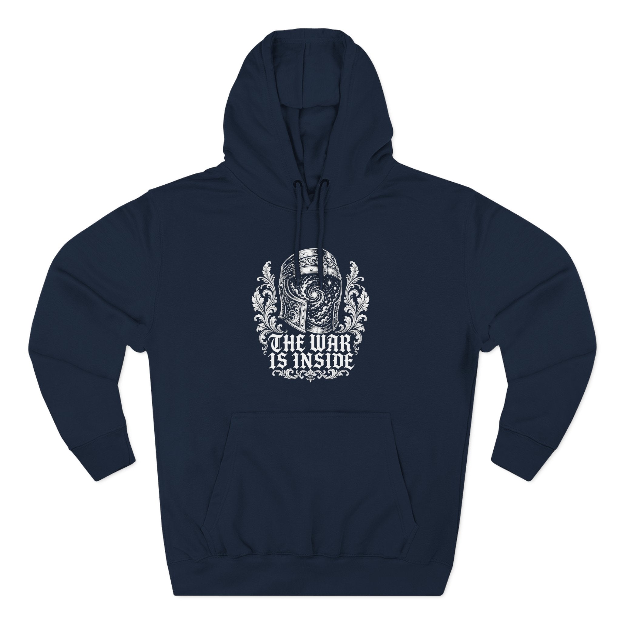The War Is Inside Shadow Work Consciousness Premium Unisex Hoodie