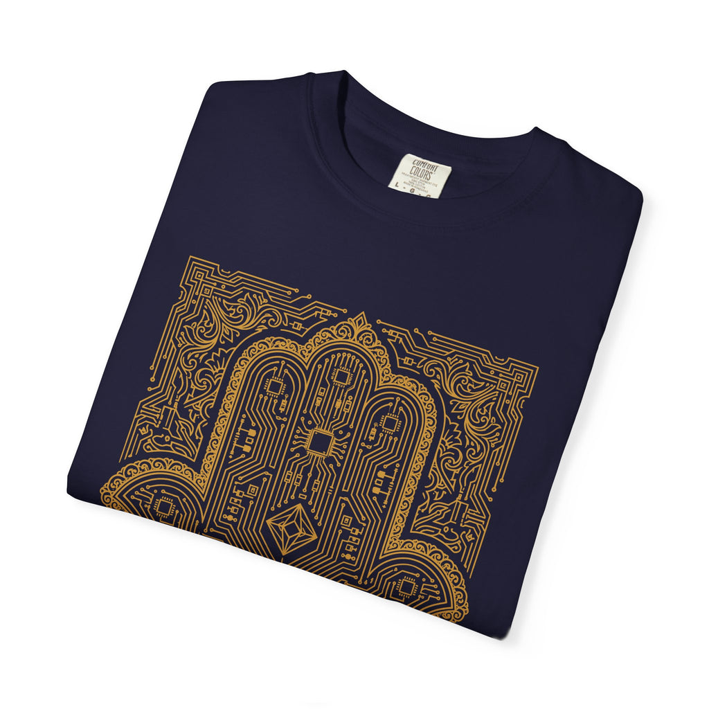 Sacred Circuit Hamsa Divine Protection Comfort Colors® Unisex T-Shirt