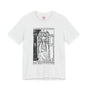 High Priestess Between Worlds Tarot Premium Unisex T-Shirt