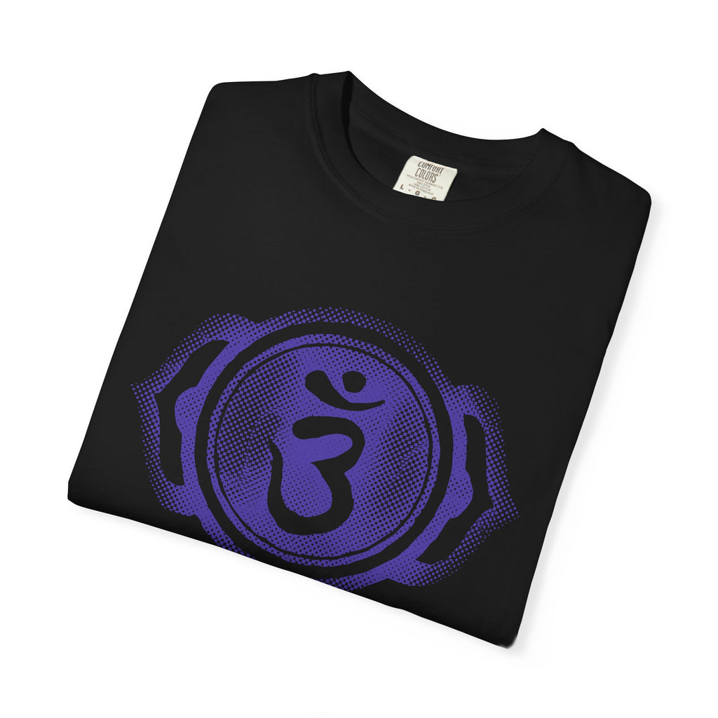 Om Ajna Third Eye Chakra Symbol Sacred Geometry Comfort Colors® Unisex T-Shirt