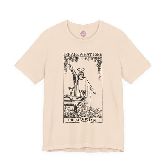 The Magician Manifestation Tarot Premium Unisex T-Shirt