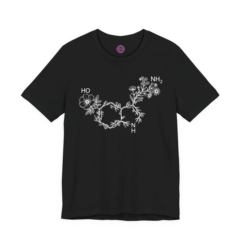 Serotonin Botanical Molecule Premium Unisex T-Shirt