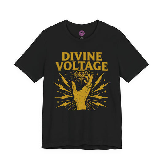 Divine Voltage Third Eye Energy Premium Unisex T-Shirt