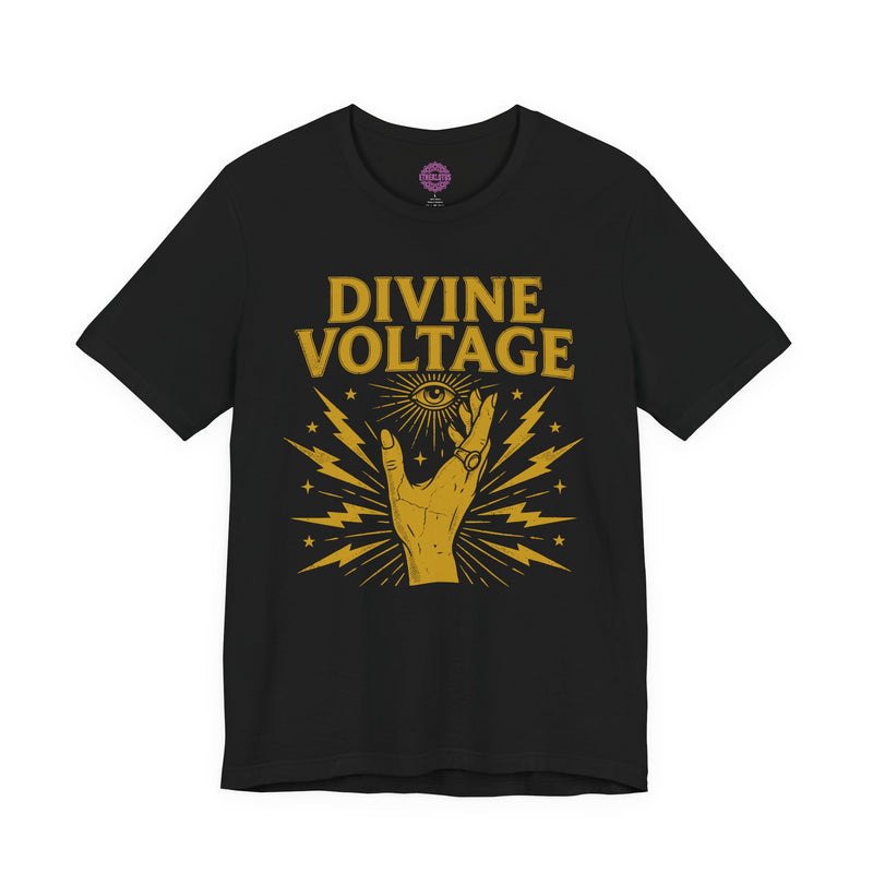 Divine Voltage Third Eye Energy Premium Unisex T-Shirt
