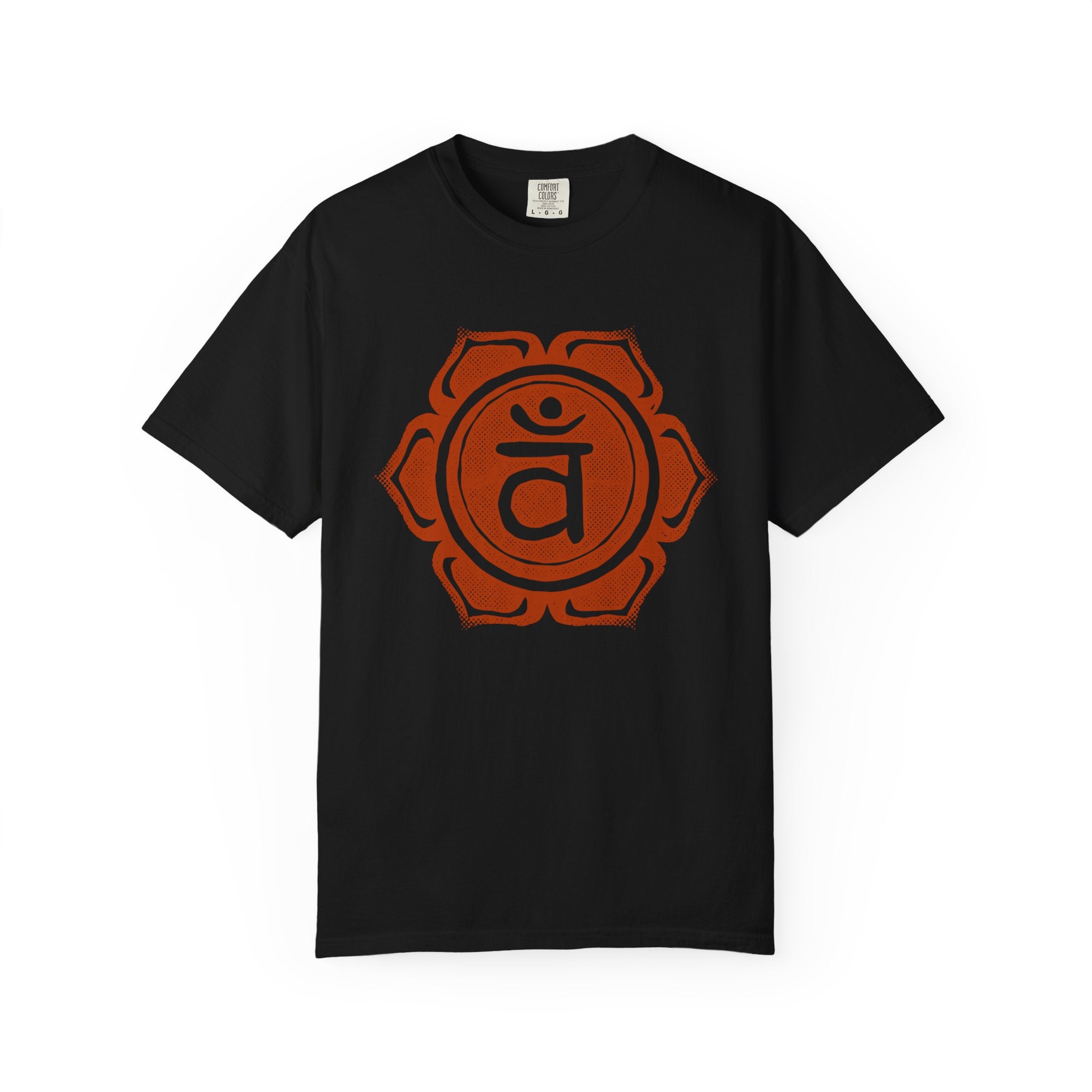 29 Vam Bija Svadhisthana Sacral Chakra Symbol Sacred Geometry Comfort Colors® Unisex T-Shirt