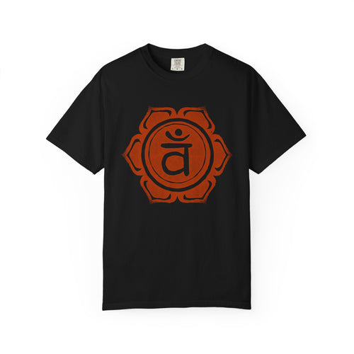 29 Vam Bija Svadhisthana Sacral Chakra Symbol Sacred Geometry Comfort Colors® Unisex T-Shirt