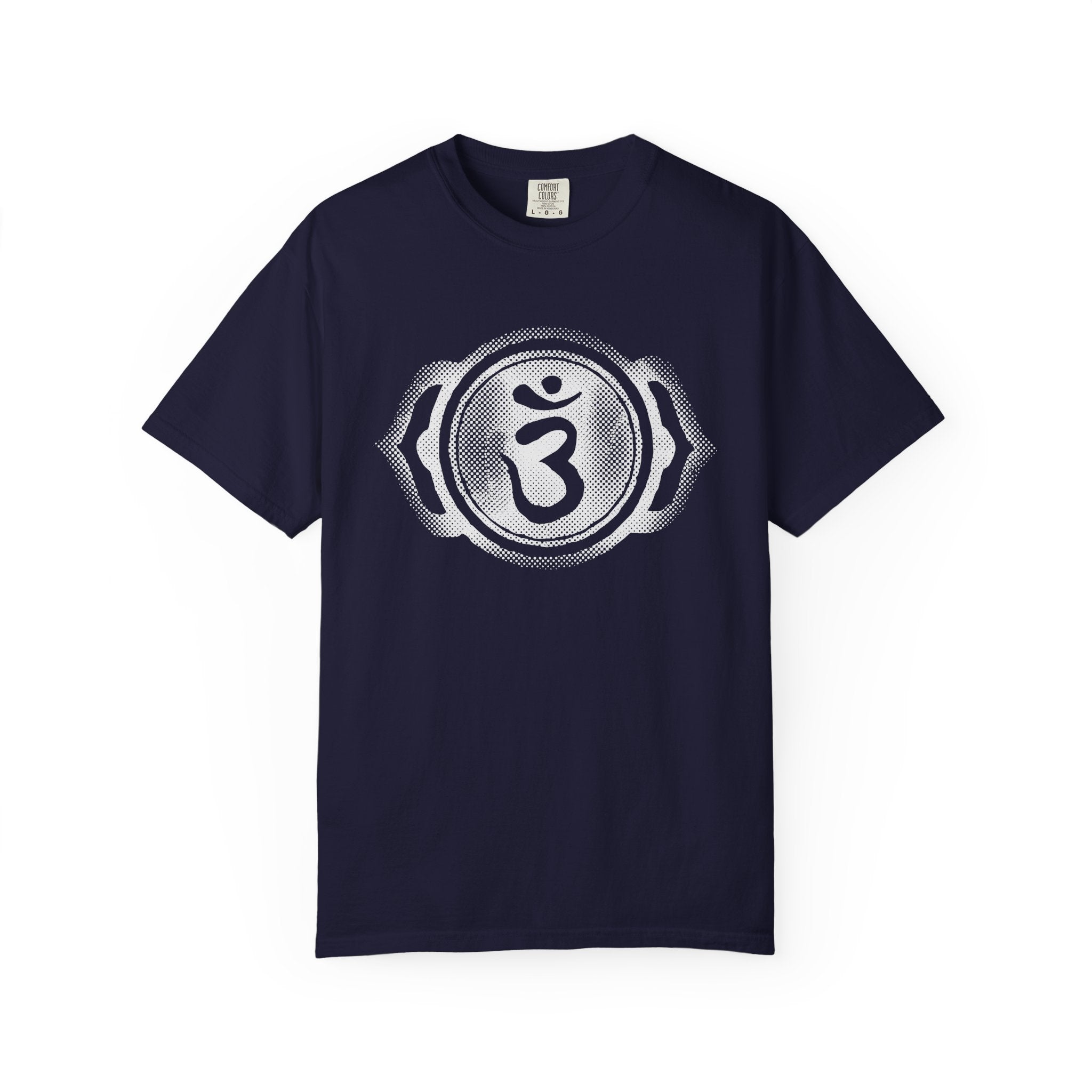 Om Ajna Third Eye Chakra Symbol Sacred Geometry Comfort Colors® Unisex T-Shirt