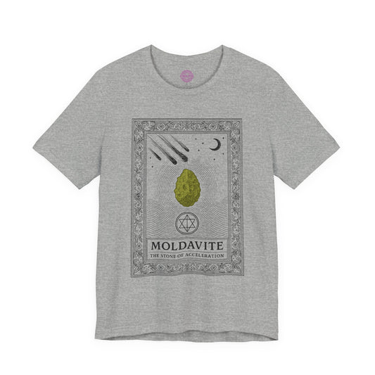Moldavite Stone of Acceleration Premium Unisex T-Shirt