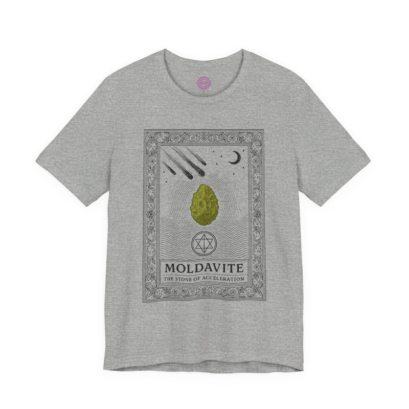 Moldavite Stone of Acceleration Premium Unisex T-Shirt