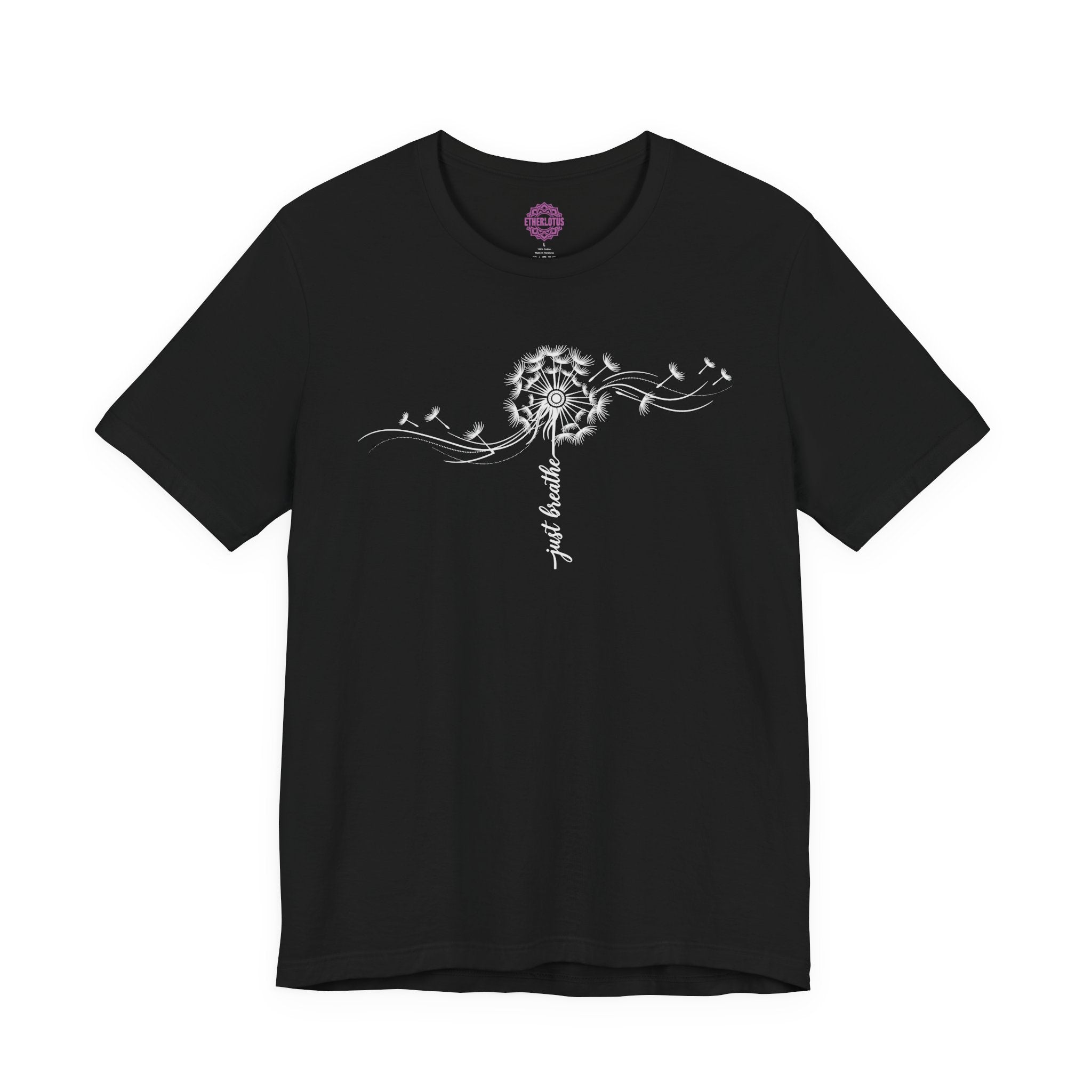 Just Breathe Dandelion Wishes Premium Unisex T-Shirt